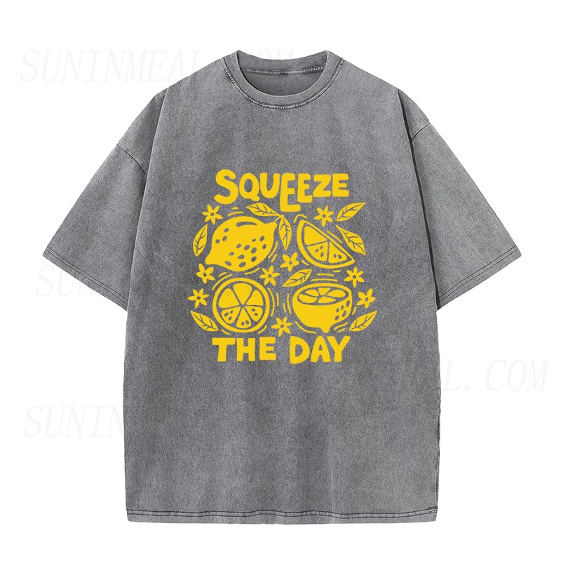 Squeeze The Day Lemons Unisex Tee