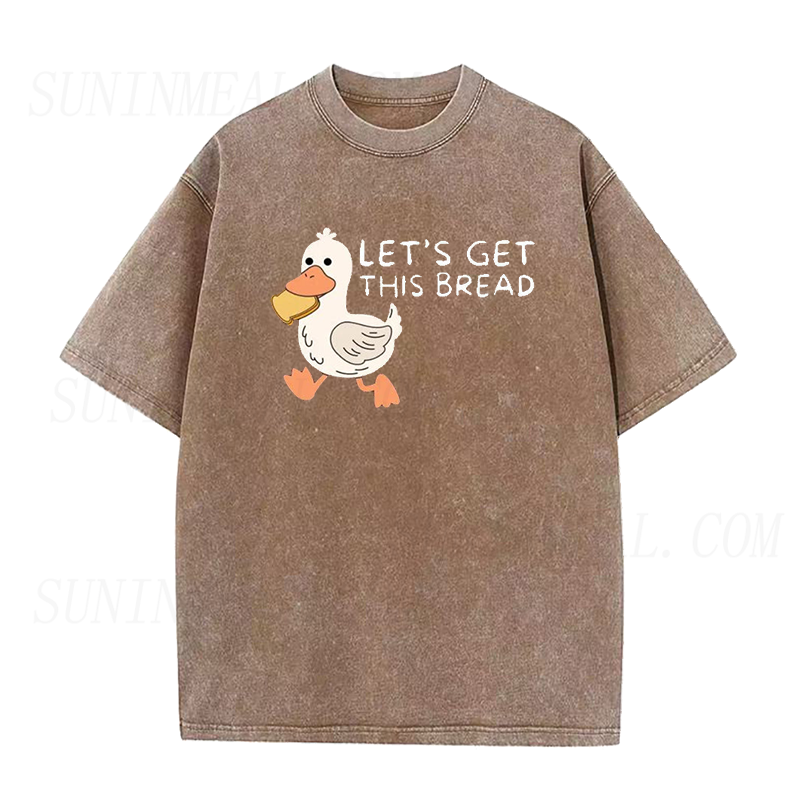 「レッツ・ゲット・ディス・ブレッド」ユニセックスTシャツ