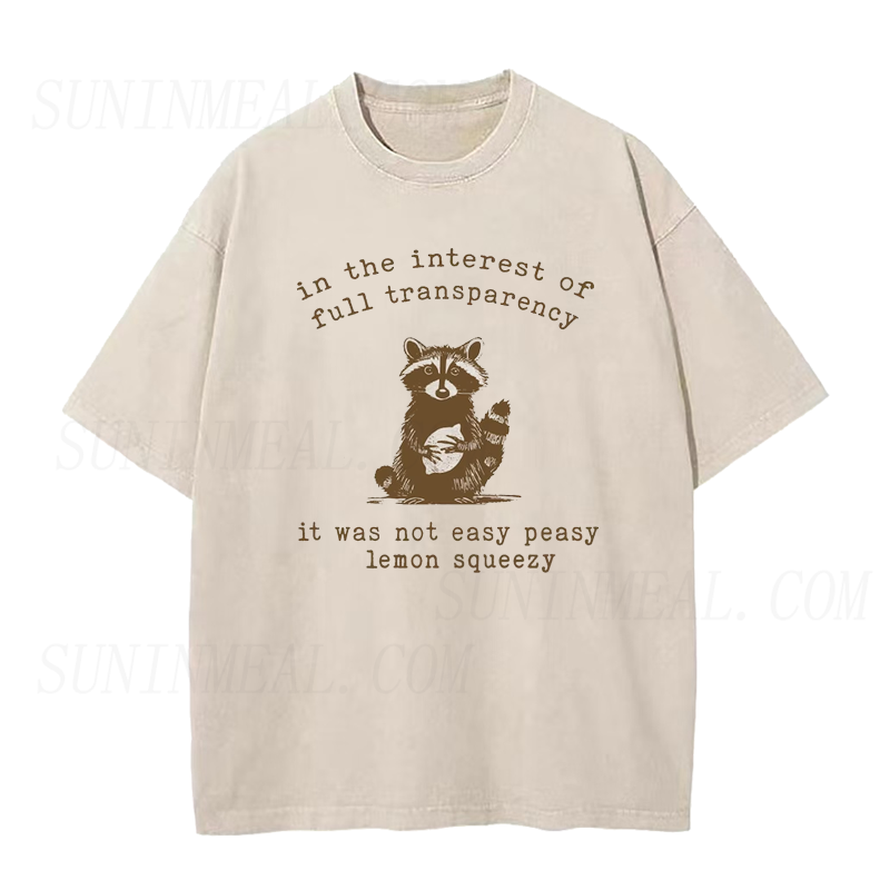 Funny Raccoon Tee