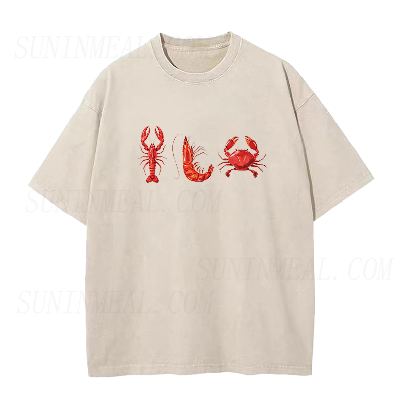 Lobster Shrimp Crab Unisex Tee