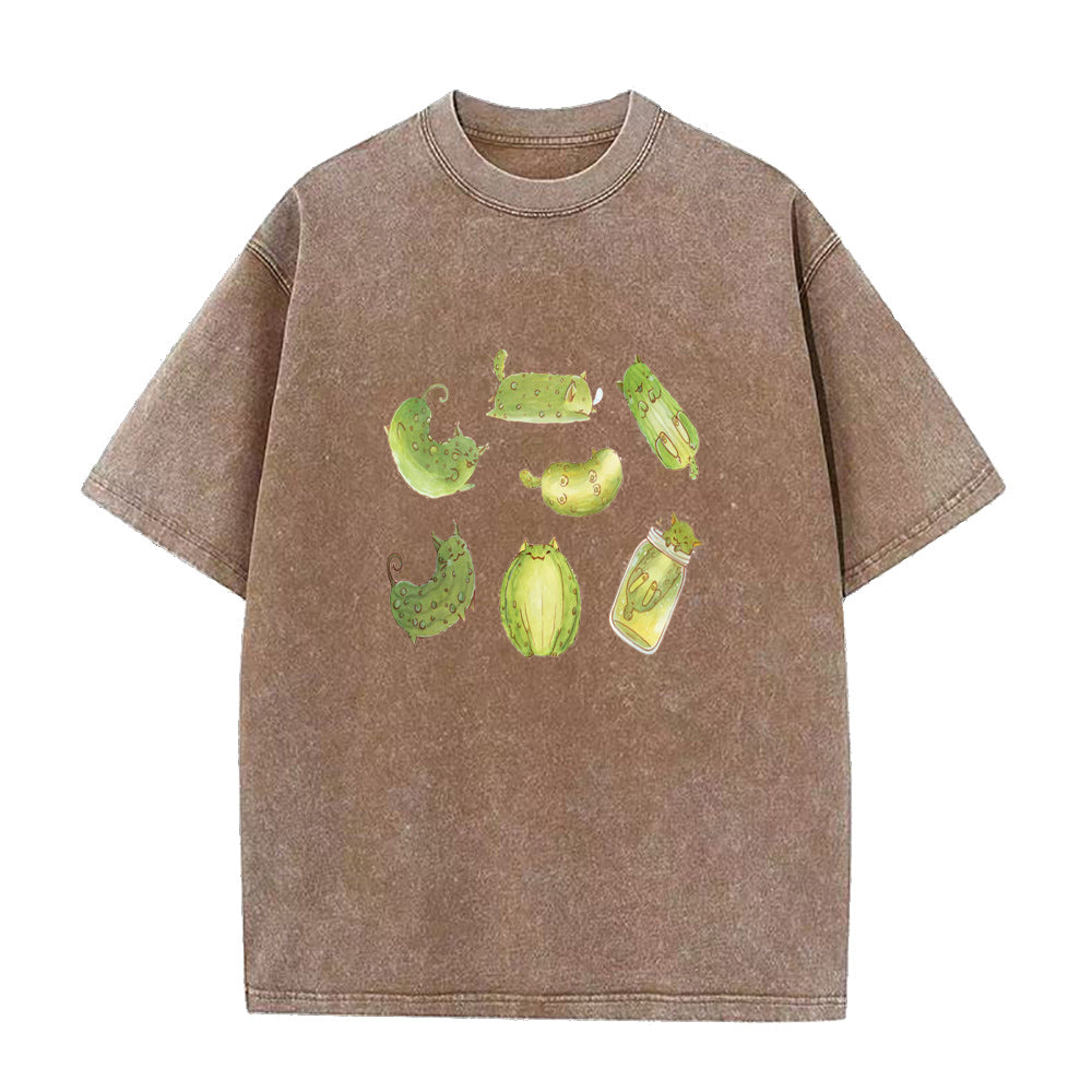 Pickle Cat Unisex Tee
