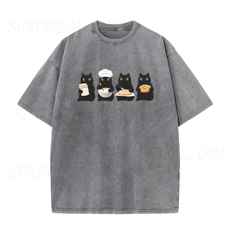 Black Cats Sourdough Unisex Tee