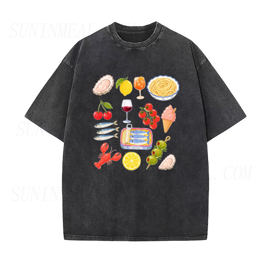 Mediterranean Food Lover Unisex Tee