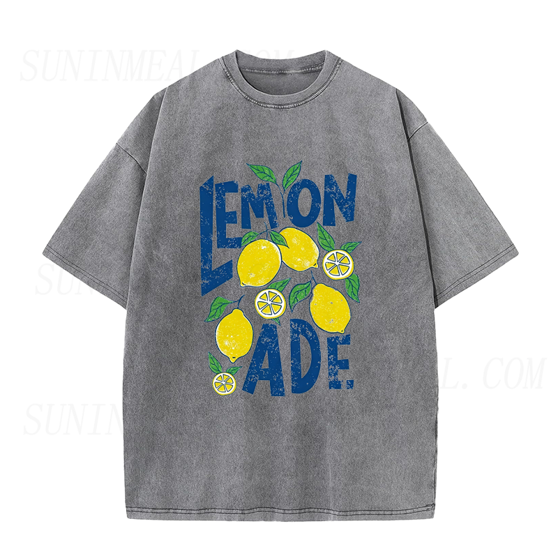 Retro Lemonade Fresh Lemon Unisex Tee