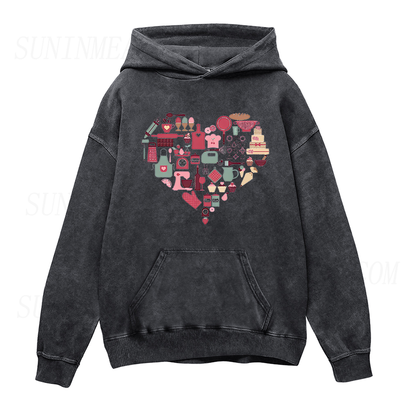 Bakery Heart Unisex Hoodie