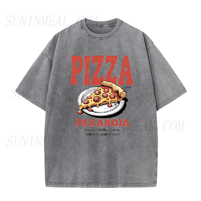 Pizza Paranoia Unisex Tee