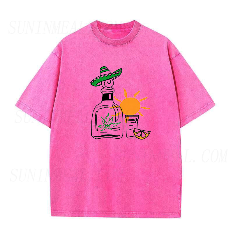 Tequila shot and sun Unisex Tee