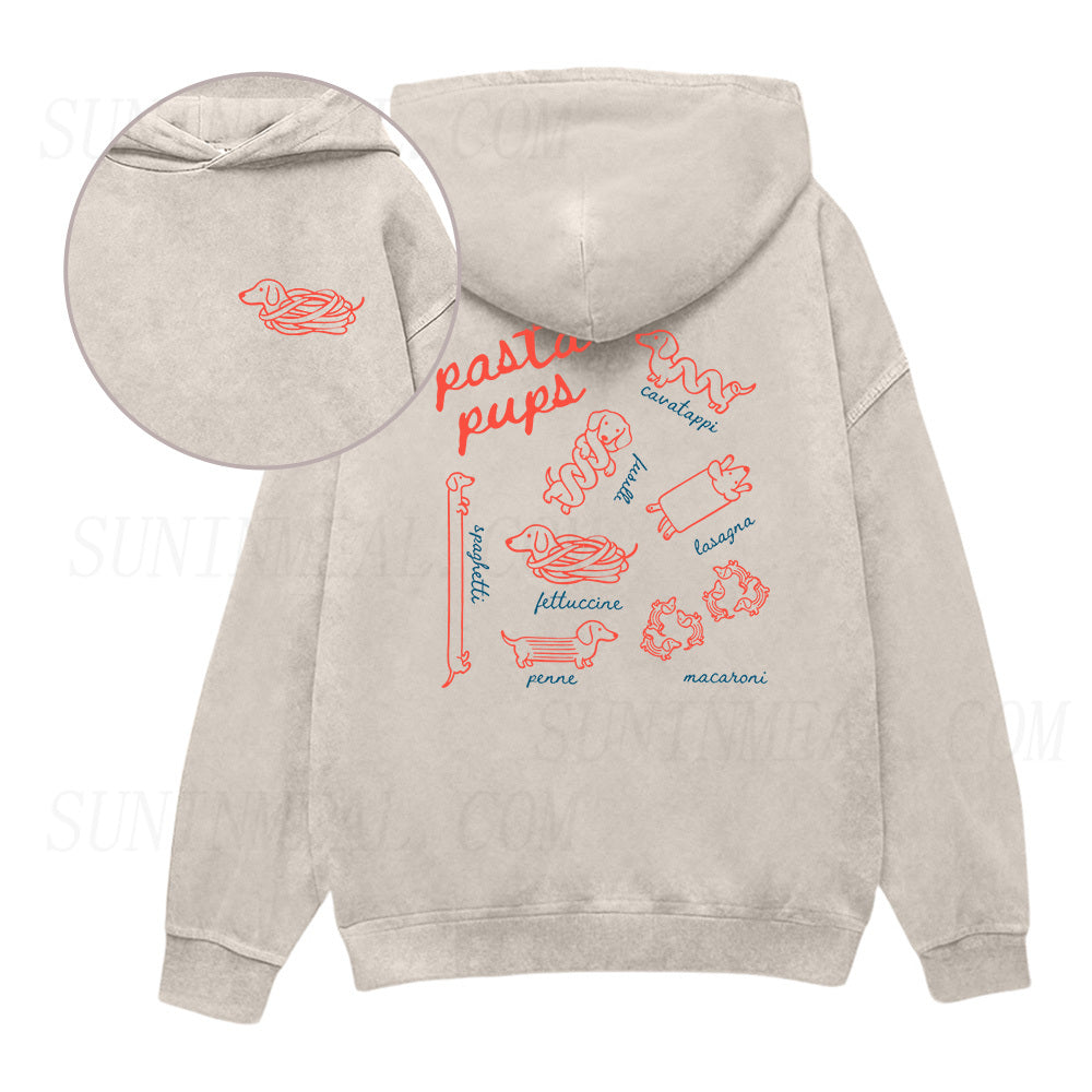 Pasta Pups Unisex Hoodie
