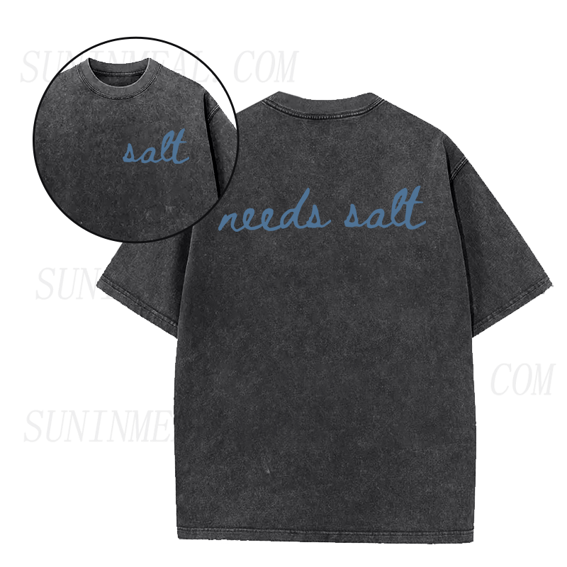 needs salt Unisex Tee