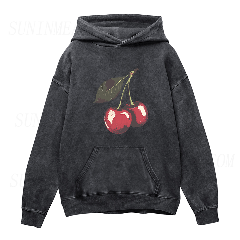 Vintage Cherry Unisex Hoodie