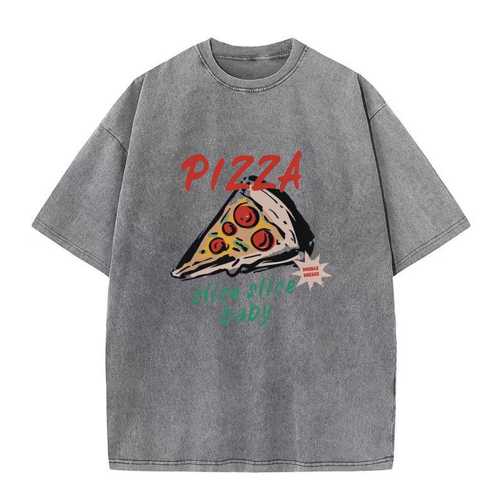 ピザスライス スライス ベビー ユニセックス Tシャツ
