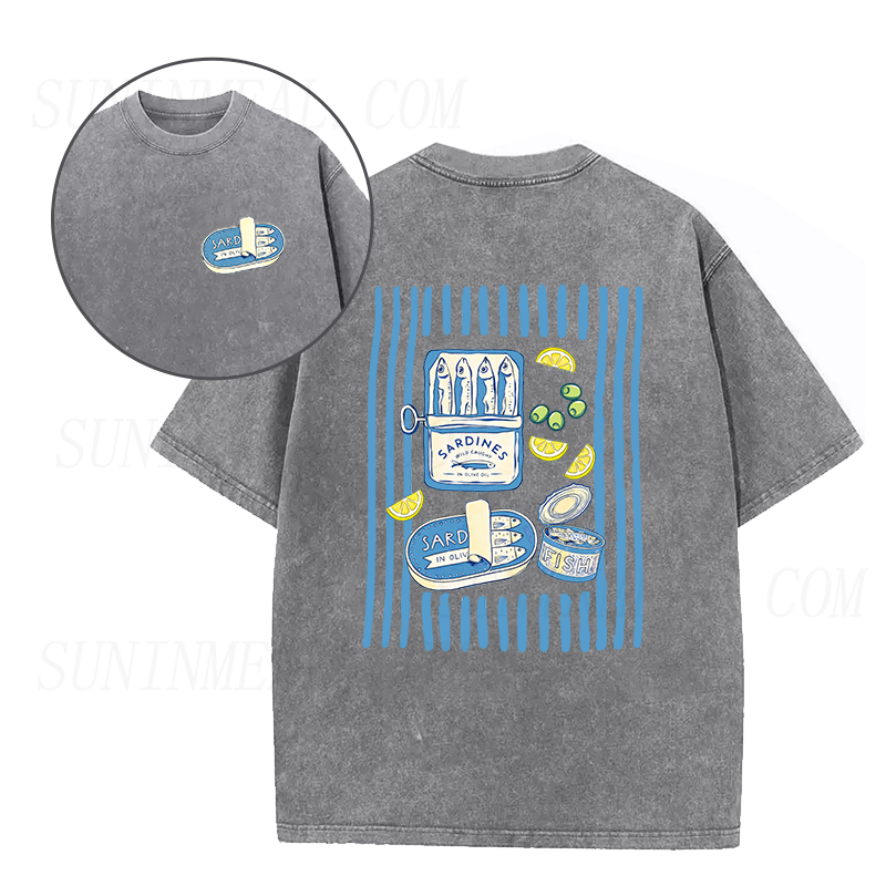 Sardine Tin Day Unisex Tee