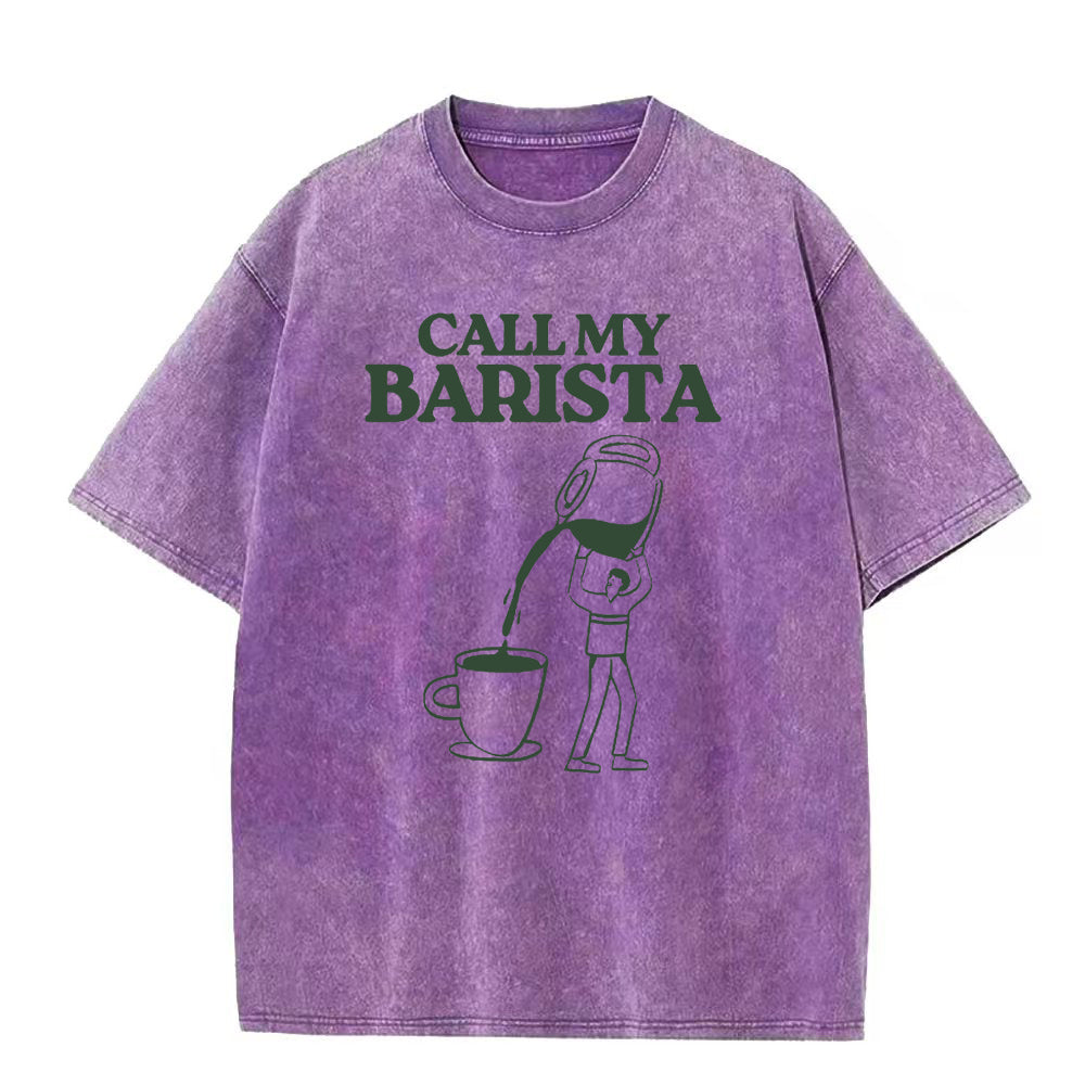 Call My Barista Unisex Tee