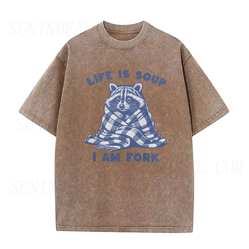 Life Is Soup I Am Fork Unisex Tee