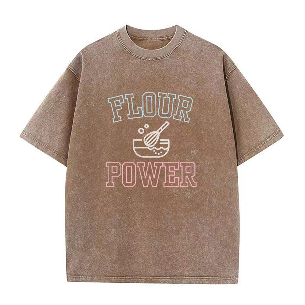 フラワーパワー ユニセックスTシャツ