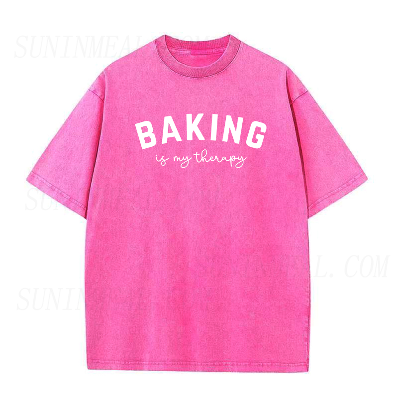 Baking Is My Therapy Unisex Tee