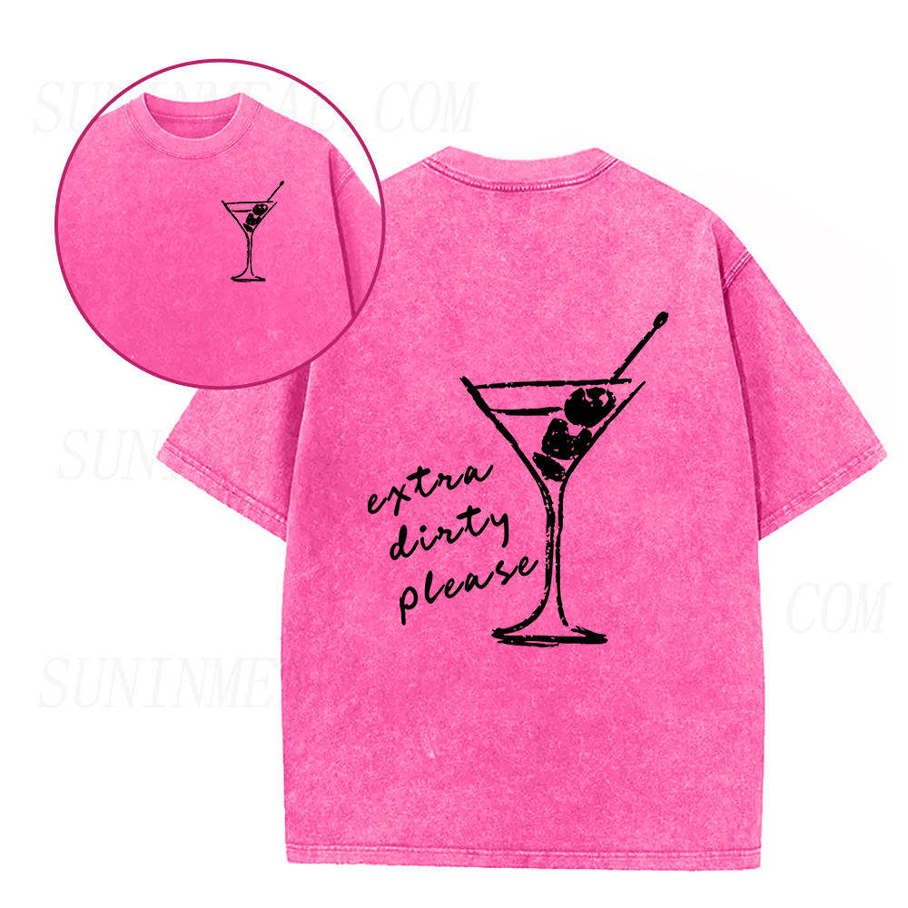 Extra Dirty Martini Please Unisex Tee