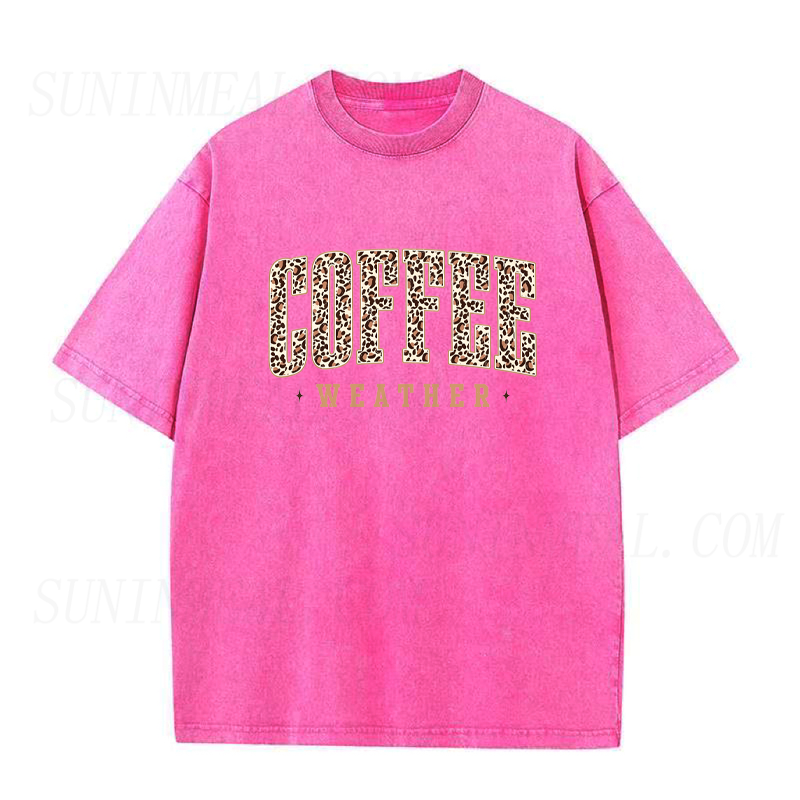 Retro Coffee Weather Unisex Tee