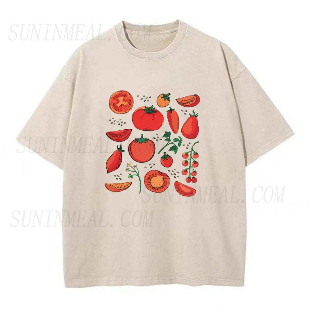 トマト ユニセックス Tシャツ