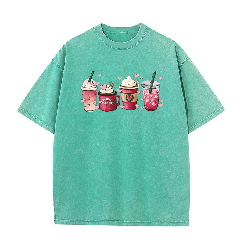 Valentine Coffee Tee