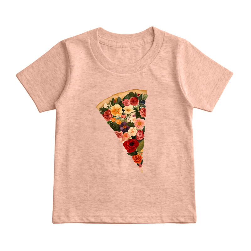 flower pizza Kids T-Shirt