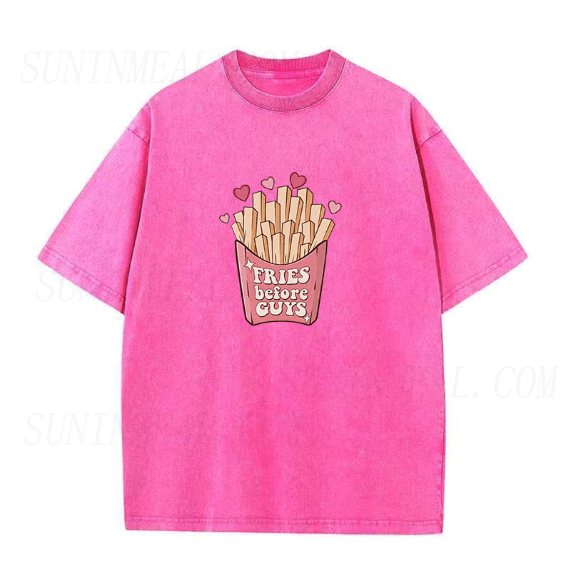 Fries Before Guys Unisex Tee