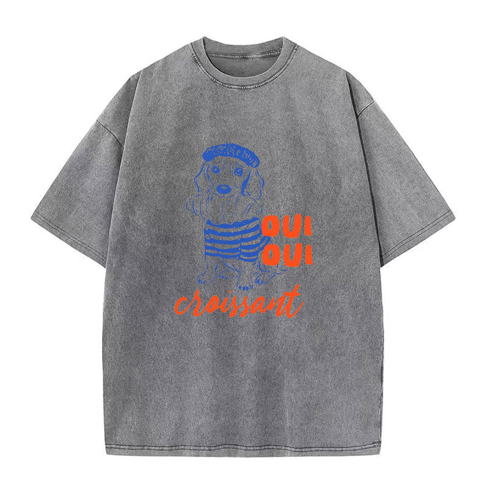 Dog oui oui Unisex Tee