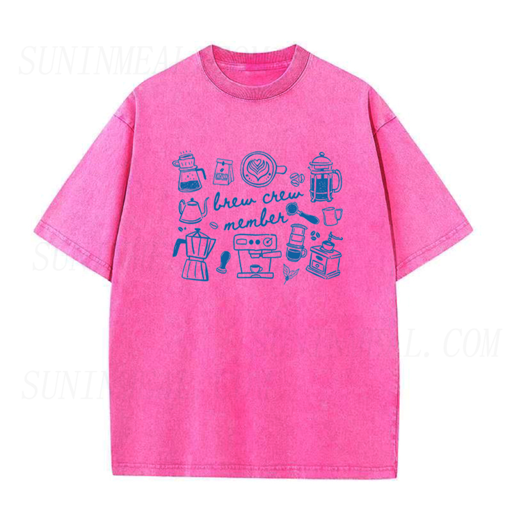 Brew Crew Member Coffee Tools Unisex Tee
