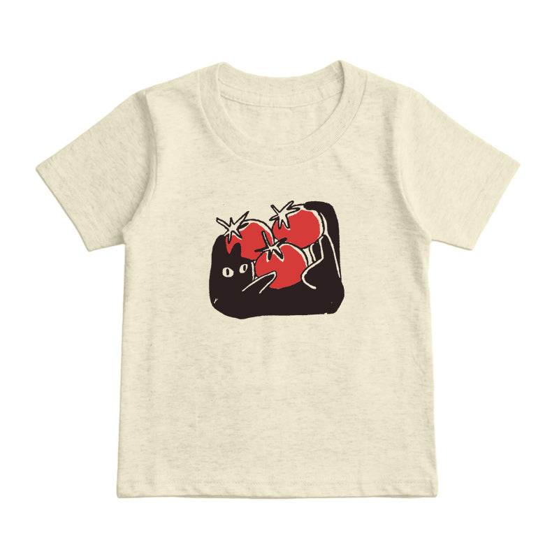 cat tomota Kids T-Shirt