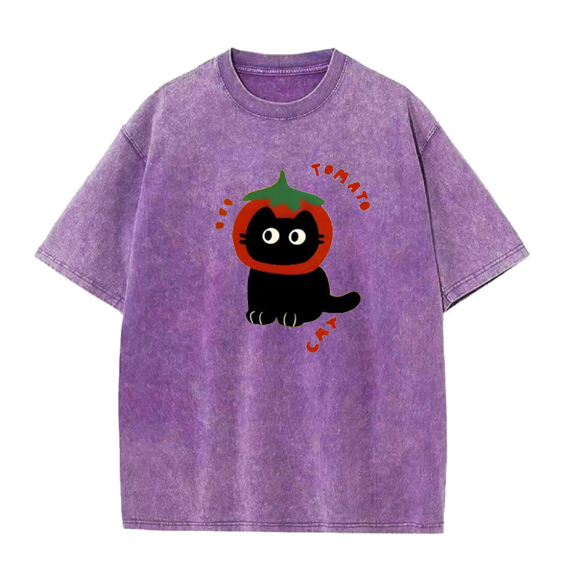 tomato cat Unisex Tee