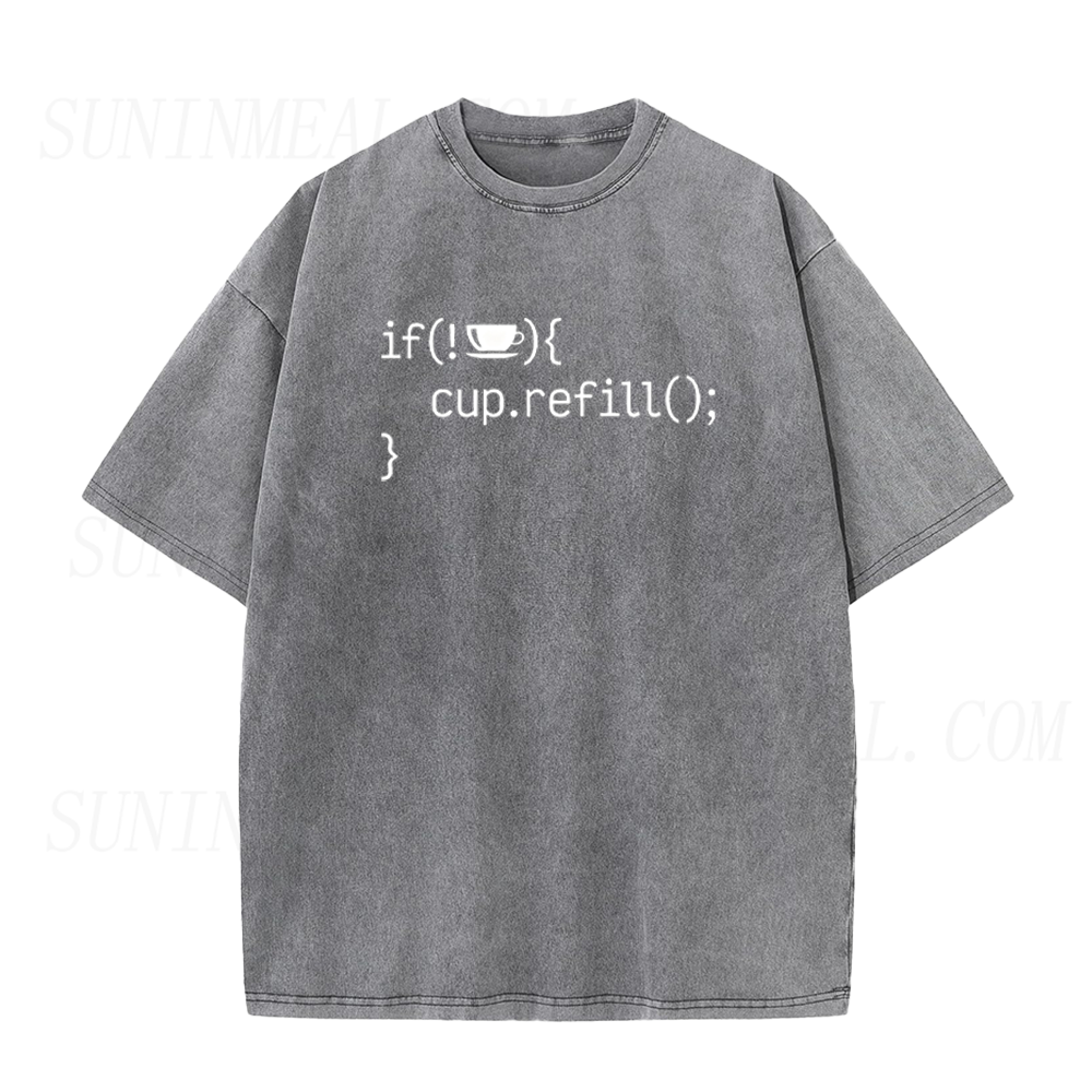 If No Coffee Refill Cup Unisex Tee