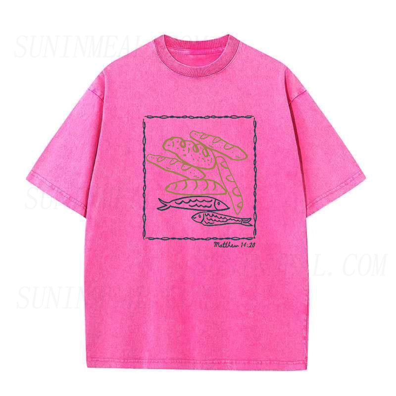 fish and bread Unisex Tee