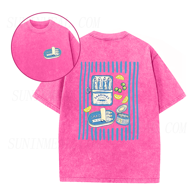 Sardine Tin Day Unisex Tee