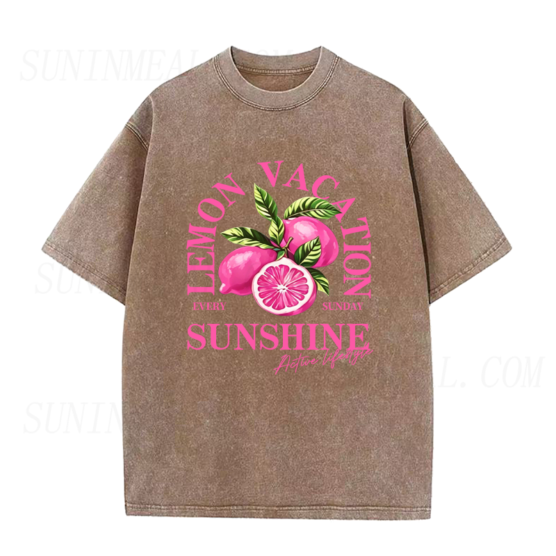 Lemon Vacation & Sunshine Unisex Tee