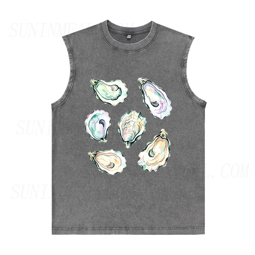 Oyster Shell Unisex Tank Top