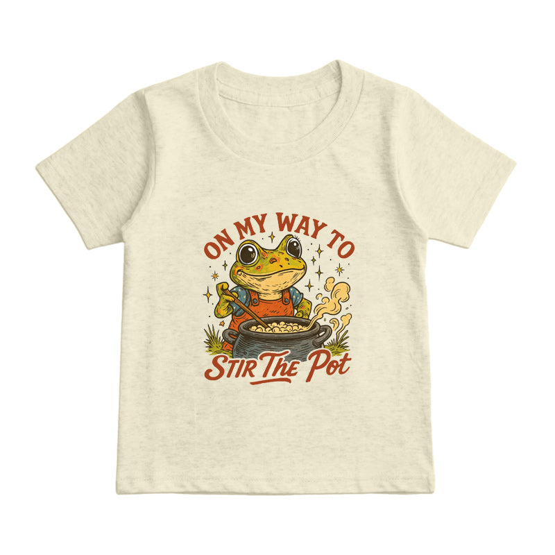 On My Way to Stir the Pot  Kids T-Shirt