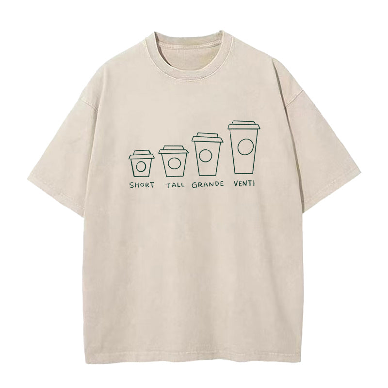 coffee size Unisex Tee