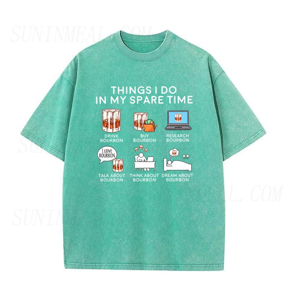 Things I Do In My Spare Time Whiskey Unisex Tee