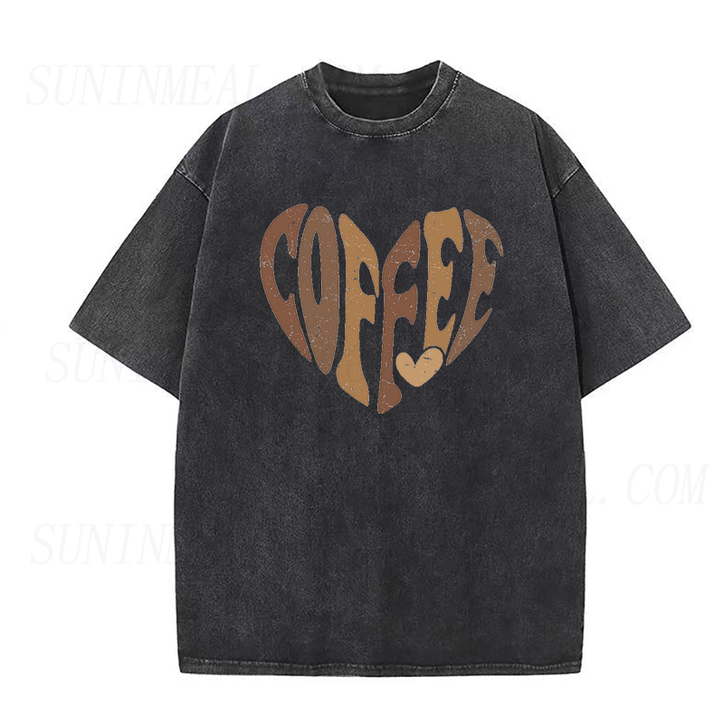 Coffee Heart Unisex Tee