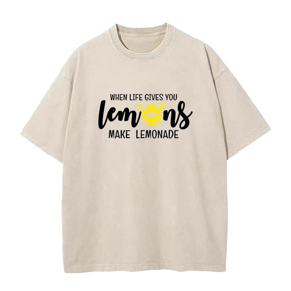 When life gives you lemons make When life gives you lemonade Unisex Tee