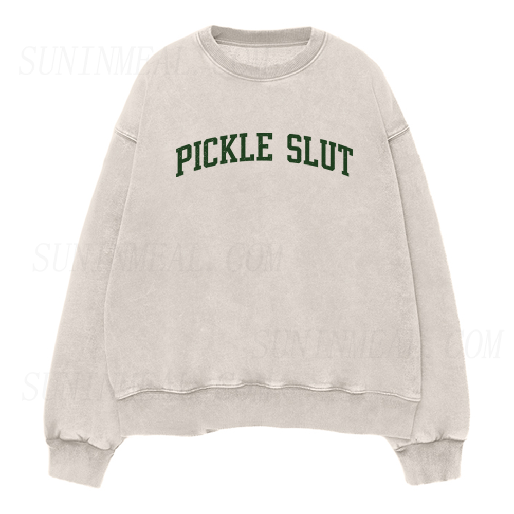 Pickle Slut Unisex Crewneck Sweatshirt
