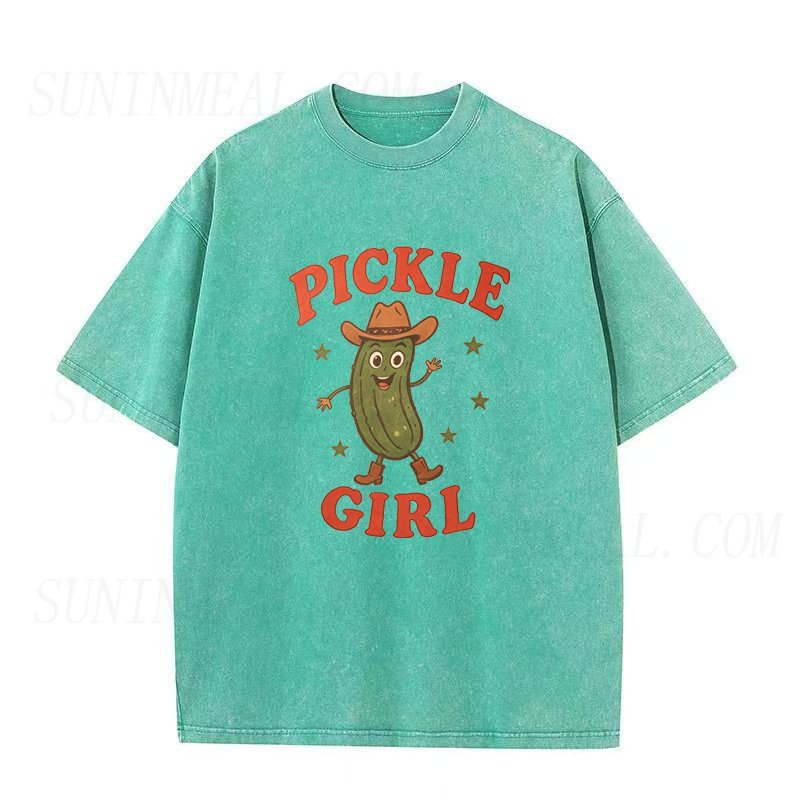Cowboy Pickle Girl Unisex Tee