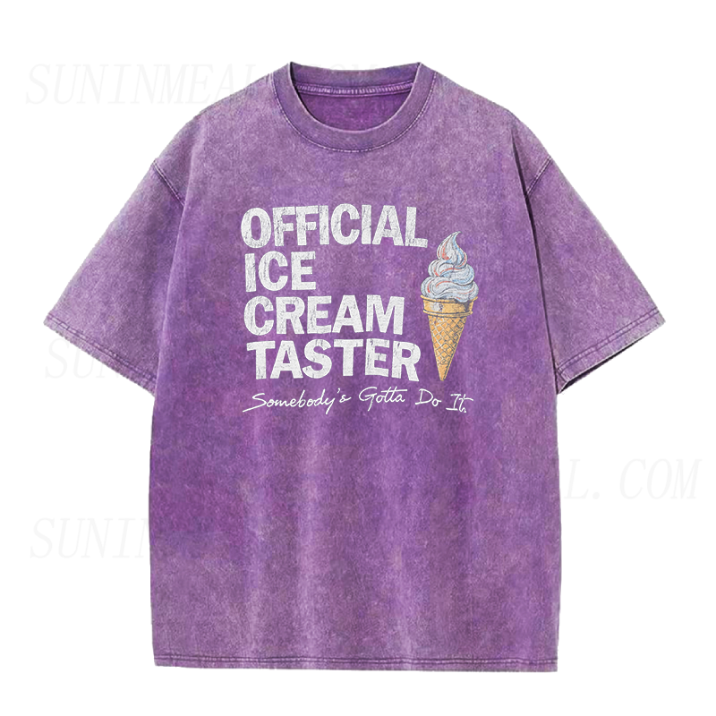 Official Ice Cream Taster Unisex Tee