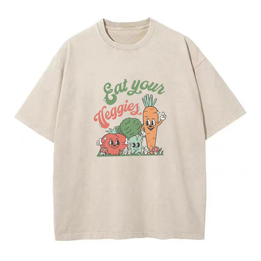 イート・ユア・ベジーズ ユニセックスTシャツ