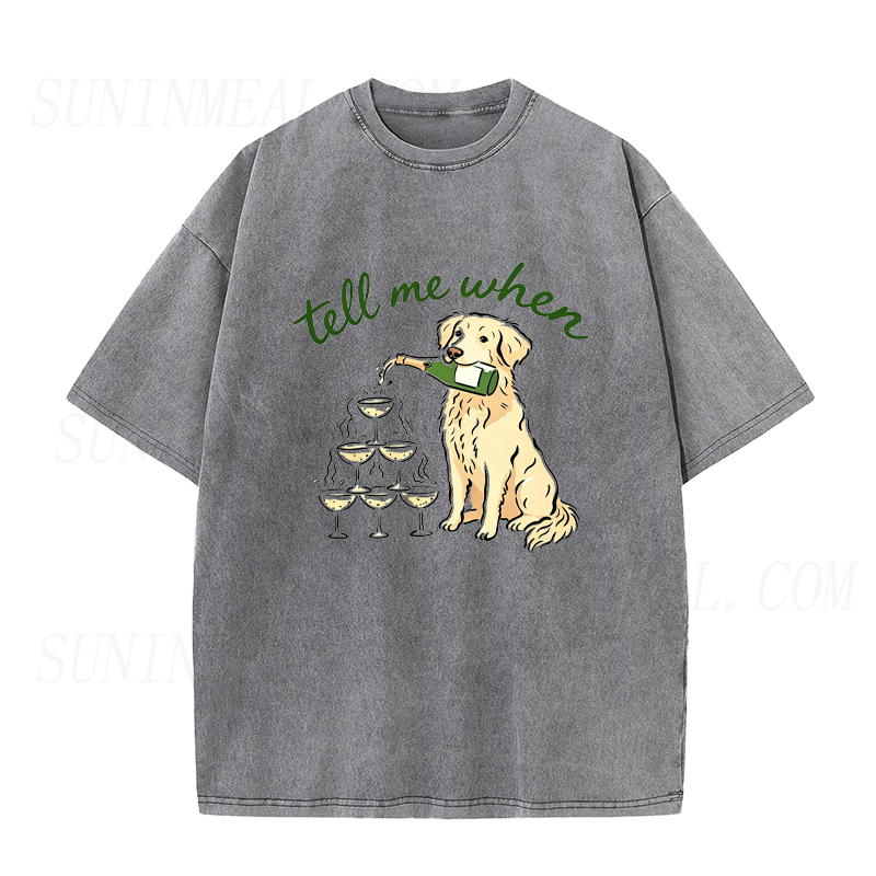 Golden Retriever’s Champagne Party Unisex Tee