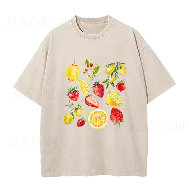 Lemon Strawberry Unisex Tee