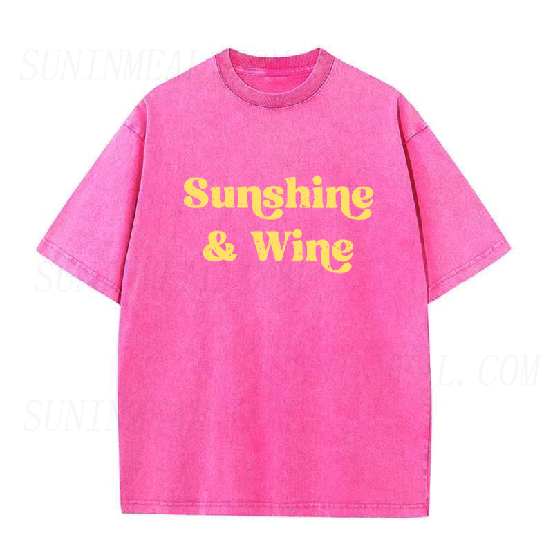 Sunshine & Wine Unisex Tee