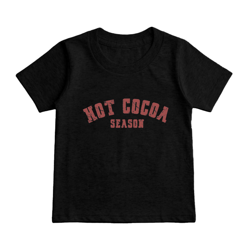 Hot Cocoa Season Kids T-Shirt