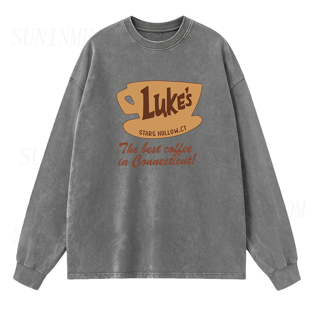 Luke's Coffee Long Sleeve Unisex Tee
