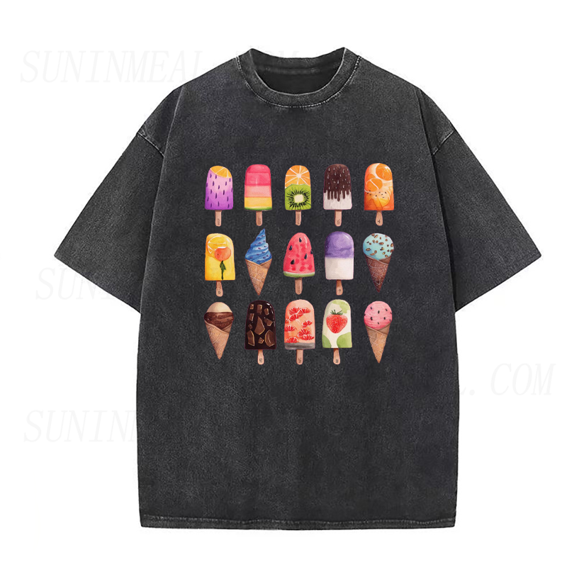Popsicle Ice Cream Unisex Tee